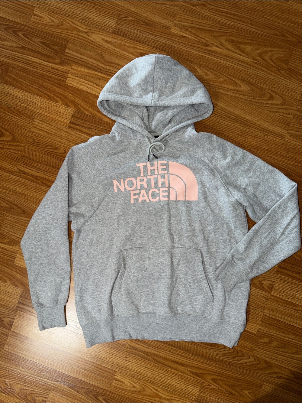 The North Face Light Gray Hoodie, Women’s Large